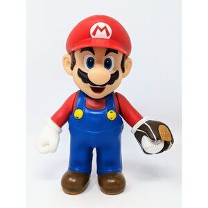 Super Mario DX Sofubi Series 3 Mario With Glove & Baseball 8 Inch Figure 2007